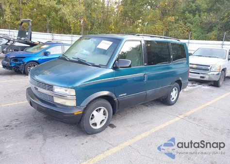1999 Chevrolet Astro from USA, damaged, VIN 1GNDM19W5XB113273